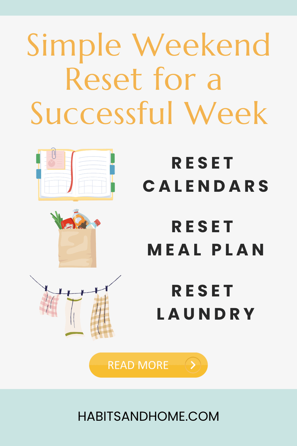 Simple Weekend Reset for a Successful Week