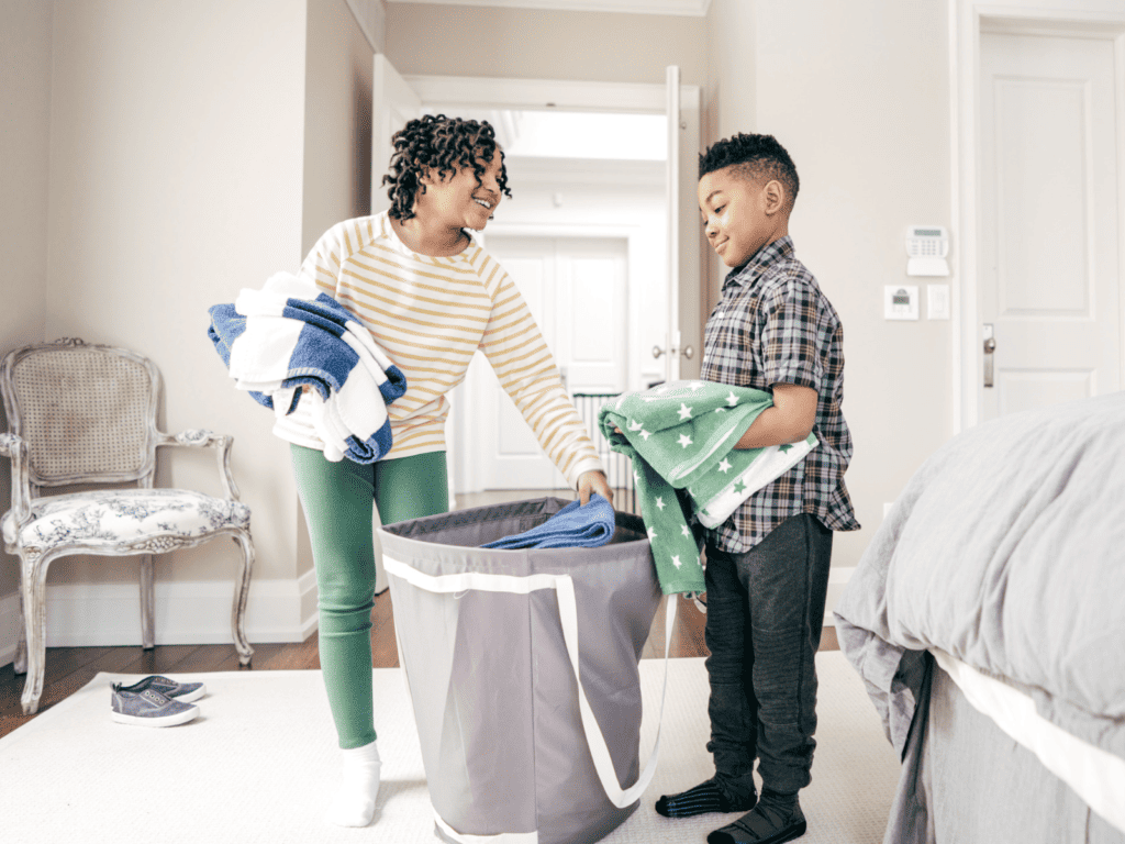 5 Simple Phrases to Get Kids to Clean Around the House