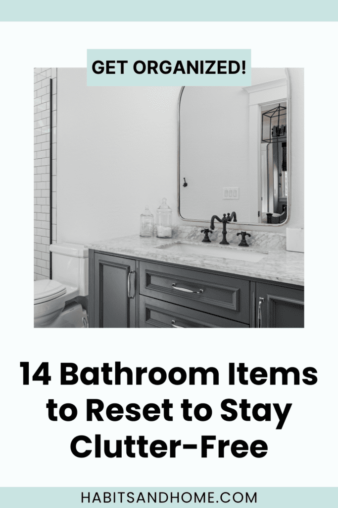5 Easy Ways to Declutter Your Bathroom Countertop